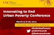 #EndUrbanPoverty @USCPriceCSI @BedrosianCenter · The Research Supplemental Poverty Measure, US Census Bureau, 2013 Supplemental Poverty Measure 13