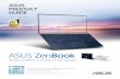 ASUS PRODUCT GUIDE · berbagai jenis produk komprehensif seperti Zenbo, ZenFone, ZenBook dan rangkaian perangkat IT serta komponen lain, ... keleluasaan karena kapasitas RAM yang