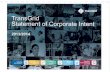 2013-14 TG Statement of Corporate Intent Signed Copy (2) · This Statement of Corporate Intent has been agreed between: ... — Effective 'listening' to identify and understand ...