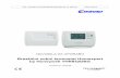 Brezžični sobni termostat Homexpert by Honeywell THR842DBG · Sobni termostat popolnoma enostavno vklaplja in izklaplja ogrevalni sistem glede na potrebe. Pri tem naprava meri temperaturo