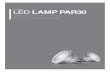 LED LAMP PAR30 Technical Data - lg.com PAR30_Technical Data.pdf · Designed to replace conventional halogen amps, LG LED PAR 30 is an alternative light source with longer life and