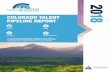 20 COLORADO TALENT 18 PIPELINE REPORT · 1 COLORADO TALENT PIPELINE REPORT The Talent Pipeline Report explores issues related to the supply and demand of talent in Colorado and strategies