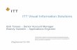 ITT Visual Information Solutions - NPS.gov Homepage (U.S ... · † Differences between ENVI and ENVI EX † ENVI 4.8 Preview - ENVI tools in ArcGIS toolbox! ... Visual Information