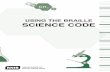 USING THE BRAILLE SCIENCE CODE - rnib.org.uk · km2 (kilometres) Km+2 20 km2 #bj km+2 12.25 km2 #ab1be km+2 Volume Print Braille Examples mm3 (millimetres3) Mm+3 9 mm3 #i mm+3 ...