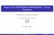 Report Corso ECONOMIA MANAGERIALE - Laurea Magistralepeople.unica.it/.../files/2015/07/Report-ECONOMIA-MANAGERIALE-LM.pdf · Report Corso ECONOMIA MANAGERIALE - Laurea Magistrale