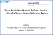 Sistem Pendidikan Nasional Berbasis Standar (Standard ...bsnp-indonesia.org/wp-content/uploads/2018/05/Bahan-Paparan-BSNP... · c. Hasil akreditasi dan analisis hasil Ujian Nasional