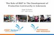 The Role of BMT in The Development of Productive ... fileThe Role of BMT in The Development of Productive Communityin Indonesia Saat Suharto CEO –PBMT Ventura. Objectives ... •BMT