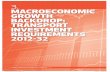 3. MACROECONOMIC GROWTH BACKDROP: TRANSPORT INVESTMENT ...planningcommission.nic.in/sectors/NTDPC/volume2_p1/macroeconomic_v... · NTDPC | MACROECONOMIC GROWTH BACKDROP: TRANSPORT