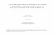 The Confirmatory Role of Mandatory Accounting: Accounting ... fileThe Confirmatory Role of Mandatory Accounting: Accounting as a Disciplinary Mechanism for Managers’ Estimates and