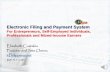 Electronic Filing and Payment System · Electronic Filing and Payment System For Entrepreneurs, Self-Employed Individuals, ... System Enrollment Preparation Filing Payment Download