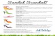 Avoid a beach blunder this summer by addressing your ... · Sandal Scandal! Remember, foot pain is never normal! If you’re experiencing persistent pain, visit today’s podiatrist.
