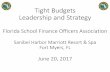 Tight Budgets Leadership and Strategy - FSFOAfsfoa.org/images/downloads/June_2017_Conference/Tight_Budgets...Tight Budgets Leadership and Strategy Florida School Finance Officers Association