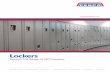 Lockers - Penco Products · About Penco The need for storage products is universal and Penco has a broad selection of solutions to fill that need. In doing so, Penco has become one