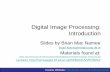 Digital Image Processing .What is a Digital Image? ... Key Stages in Digital Image Processing: Image