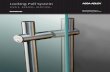 Locking Pull System · 2016-05-26 · • Available for half height DBD and DBU models only* - Bar options - single sided (thumbturn or cylinder side only) and double sided (bar on