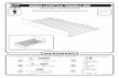 URBAN LIFESTYLE TRUNDLE BED · 2016-08-12 · URBAN LIFESTYLE TRUNDLE BED ASSEMBLY INSTRUCTIONS f m >• r a m Before assembling your trundle bed, please read through these Instructions
