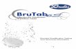 Effervescent Disinfectant & Sanitizer Tablet - AARC · [2] BruTab 6S Technical Information INTRODUCTION BruTab 6S is a US EPA registered disinfectant and sanitizer, bleach alternative