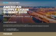 AMERICAN SUPPLY CHAIN SUMMIT 2019generisgp.com/wp-content/uploads/sites/8/files/Agenda... · American Supply Chain Summit 2019 Program • Page 2 11:10 am – 11:45 am 9:25 am –