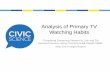 Analysis of Primary TV Watching Habits - CivicSciencecs-marcomm.demandco.webfactional.com/wp-content/uploads/2014/05/... · Analysis of Primary TV Watching Habits Comparing Streaming