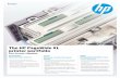 HP 841 PageWide XL Printhead The HP PageWide XL printer ... · stacker/online folder 10 provides reliable operation Save time and reduce complexity by consolidating your monochrome