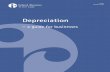 Depreciation - Welcome to the DSA New Zealand Guide...Part 1 DEPRECIATION • Both straight line and diminishing value methods are available for calculating depreciation on most assets