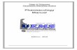 Paramedic Medication Manual - dhss.delaware.gov · State of Delaware Paramedic Pharmacology Manual 2 GENERAL INFORMATION All medications in this manual listed as IV may also be administered