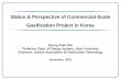 Status & Perspective of Commercial -Scale Gasification ...icct.ecust.edu.cn/.../4e22cd49-092b-4477-a41f-04bab96d1ce9.pdf · Status & Perspective of Commercial -Scale Gasification