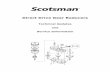 Direct Drive Gear Reducers - Scotsman Ice Review/flaker gearbox.pdf · 1/10 HP Gear Reducer Scotsman's versatile 1/10 HP gear reducer has been used on a variety of flakers for many