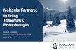 Molecular Partners: Building Tomorrow’s Breakthroughsinvestors.molecularpartners.com/~/media/Files/M/Molecular-Partners/... · TKI, Tyrosine Kinase Inhibitor 3rd Line: Chemotherapy