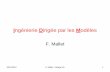 Ingénierie Dirigée par les Modèles - miageprojet2.unice.frmiageprojet2.unice.fr/@api/deki/files/1562/=05_IDM.pdf · Grammaire BNF . Meta-langage . Un ensemble de ... Générer