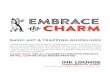 EMBRACE S CHARM - Ink Loungeinklounge.com/assets/inklounge-art-trapping-update.pdf · EMBRACE S CHARM 29 S Fox Street, Denver CO 80223 * inklounge.com * (303) 321-7101 basic art &
