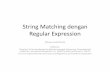 String Matching dengan Regular Expressioninformatika.stei.itb.ac.id/~rinaldi.munir/Stmik/...String Matching dengan Regular Expression Masayu Leylia Khodra Referensi: Chapter 2 of An