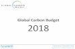 Global Carbon Budget 2017 · Anthropogenic perturbation of the global carbon cycle Perturbation of the global carbon cycle caused by anthropogenic activities, averaged globally for