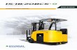 Stand up Counterbalance Trucks · Hyundai introduces a new line of 9-series battery forklift trucks The newly designed stand up counter balanced trucks provide every operator with
