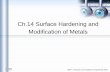 Ch.14 Surface Hardening and Modification of Metalstriangle.kaist.ac.kr/lectures//MS371/2019 spring/Chap 14. Surface... · /MS371/ Structure and Properties of Engineering Alloys Carburizing