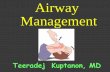 Airway Management - Academic Affairs Convention Center ...acmrrama.com/download/pdffile/pediatric-01.pdf · Airway management Position Oropharyngeal Airway Nasopharyngeal airway Endotracheal