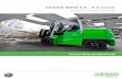 Electric Powered Forklift - cesab-forklifts.eu · Electric Powered Forklift Heavy duty productivity another way. 2 ... system feeds power back into the battery when the operator takes