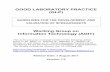 GOOD LABORATORY PRACTICE (GLP) - SPAQA · GOOD LABORATORY PRACTICE (GLP) GUIDELINES FOR THE DEVELOPMENT AND VALIDATION OF SPREADSHEETS Working Group on Information Technology (AGIT)