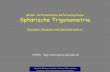 Modul: Astronomische Referenzsysteme Sphärische Trigonometrie · Taschenbuch der Mathematik, Verlag Harri Deutsch, Thun und Frankfurt (Main), 1987. • … 7 Trigonometrie (allg.)