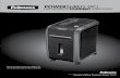 POWERSHRED 99Ci - assets.fellowes.com · jam may occur with too many sheets and Remove Paper icon ( ) will illuminate If steps 4 and 5 do not clear jam, reverse paper all the way
