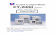 Cutes Corporation CT-2000 Series IGBT INVERTER · Thank you for choosing the CT-2000 inverter unit, this inverter unit is suitable ... The set frequency starts glittering after the