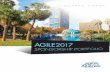 Agile2017 Sponsorship Porfolio - Agile Alliance · Included in your sponsorship is event signage and the option to provide napkins, drinkware, etc [provided by the sponsor] Conference