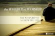THE WORSHIP OF A GROWING LIFEf049e6c6bc51d6086828-1f3d9bf827f6f62072870f1ea348709c.r40.cf2.rackcdn.com/... · ~John Stott, Your Mind Matters Encountering the Bible is not just a transmission