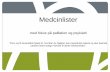 Medcinlister - sundhed.dk · Her kommer så Meretes slides om teori og evt praktiske redskaber (15 min) Psykofarmaka og opfølgning . Behandling af depression . ... EKG + + + + Gruppearbejde