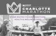YOUR INVITED TO OUR MARATHON HEALTH & WELLNESS EXPO! · RACE INFO HEALTH & WELLNESS EXPO Friday, November 15th from 10am – 9pm Charlotte Convention Center, Uptown Charlotte MARATHON