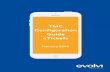 TMC Configuration Guide - eTickets - evolvi.co.uk · TMC Configuration Guide - eTickets 4 Evolvi Rail Systems 2. Before You Start Enabling eTicket fulfilment follows the standard