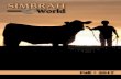 SIMBRAH World • · LPJ Ranch, Simbrah World, Hallak Ranch, Shoppa's Farm Supply - R Jedlicka, La Reina Ranch, ... and mentor in the passing of Sally Buxkemper in March of 2017.