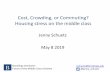 Cost, Crowding, or Commuting? Housing stress on the middle … · Cost, Crowding, or Commuting? Housing stress on the middle class Jenny Schuetz May 8 2019 Brookings Institution Future