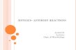 Antigen- antibody reactions - stannscollegehyd.comstannscollegehyd.com/.../uploads/2018/08/Antigen-antibody-reactions.pdf · Q UANTIFYING ANTIGEN-ANTIBODY REACTIONS Detectable specific
