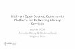 LibX an Open Source, CiC ommunity Platform for Delivering ...libx.org/presentations/LibXBaileyBack-Access2008.pdfPlatform for Delivering Library Services ... ( org) – Server‐centric